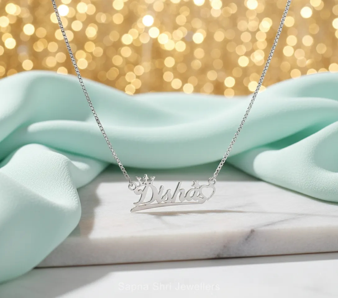 Customize Silver Name Pandle thumbnail 2