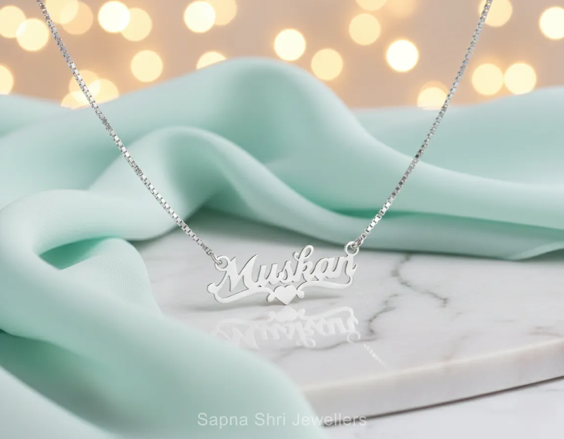 Customize Silver Name Pandle thumbnail 3