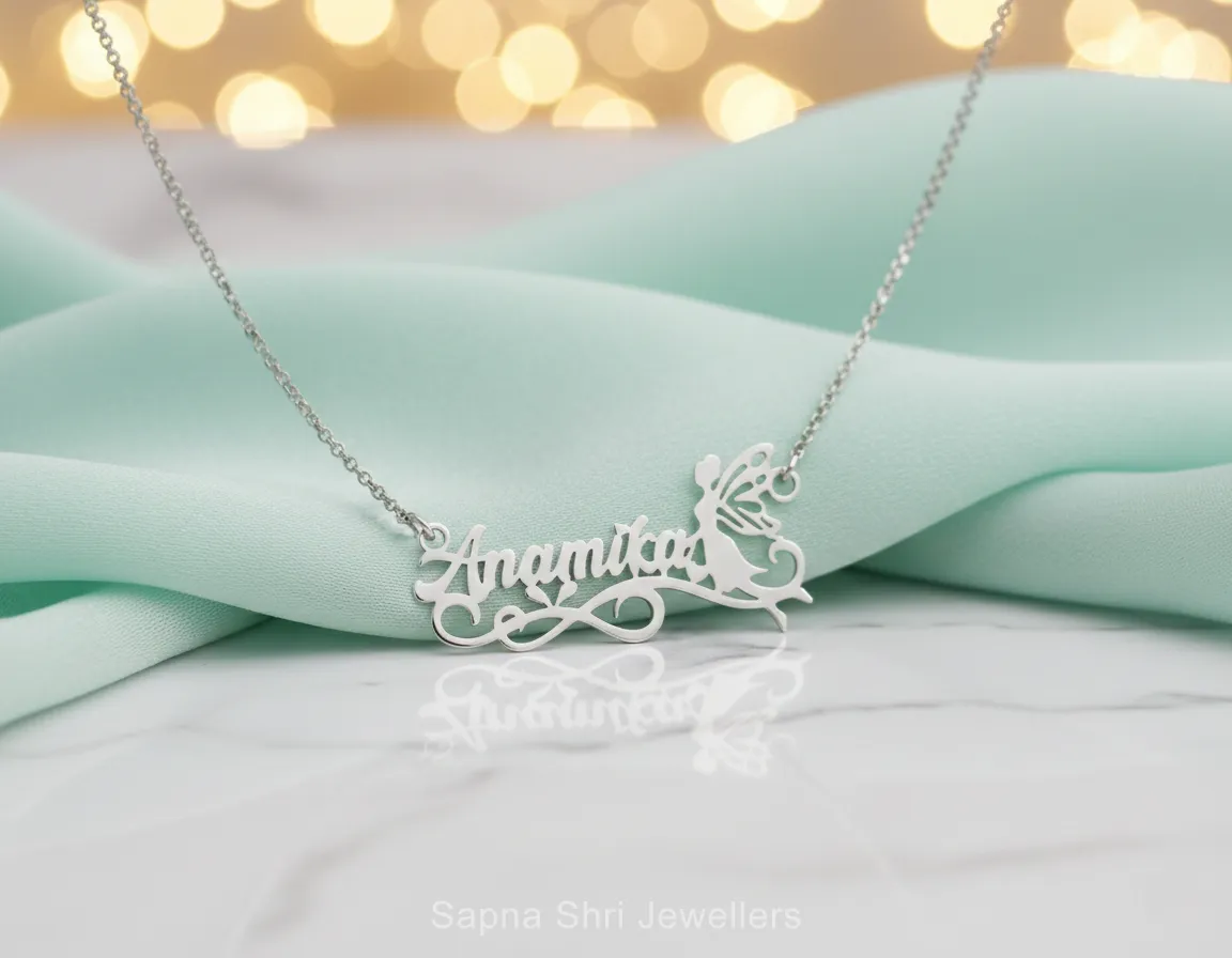 Customize Silver Name Pandle thumbnail 3