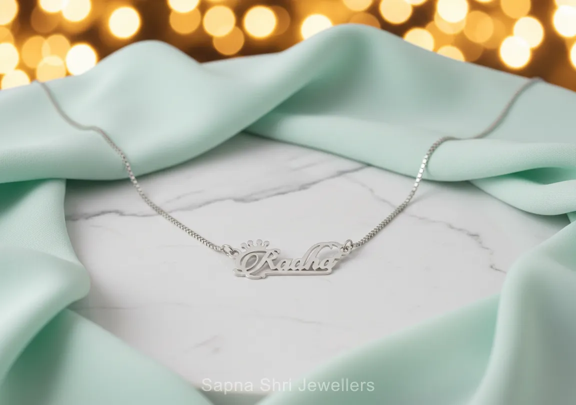 Customize Silver Name Pandle thumbnail 3