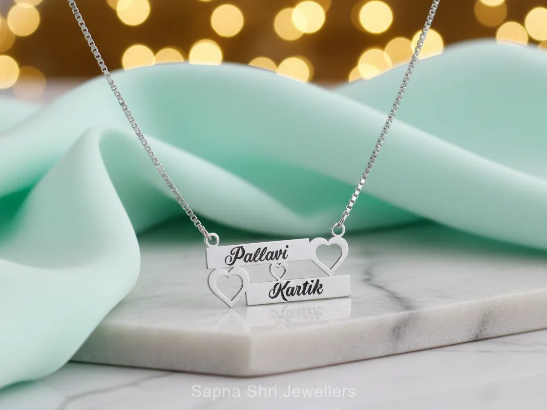 Customize Silver Name Pandle thumbnail 2