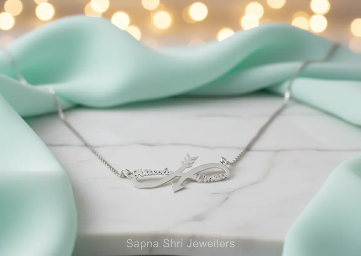 Customize Silver Name Pandle thumbnail 2