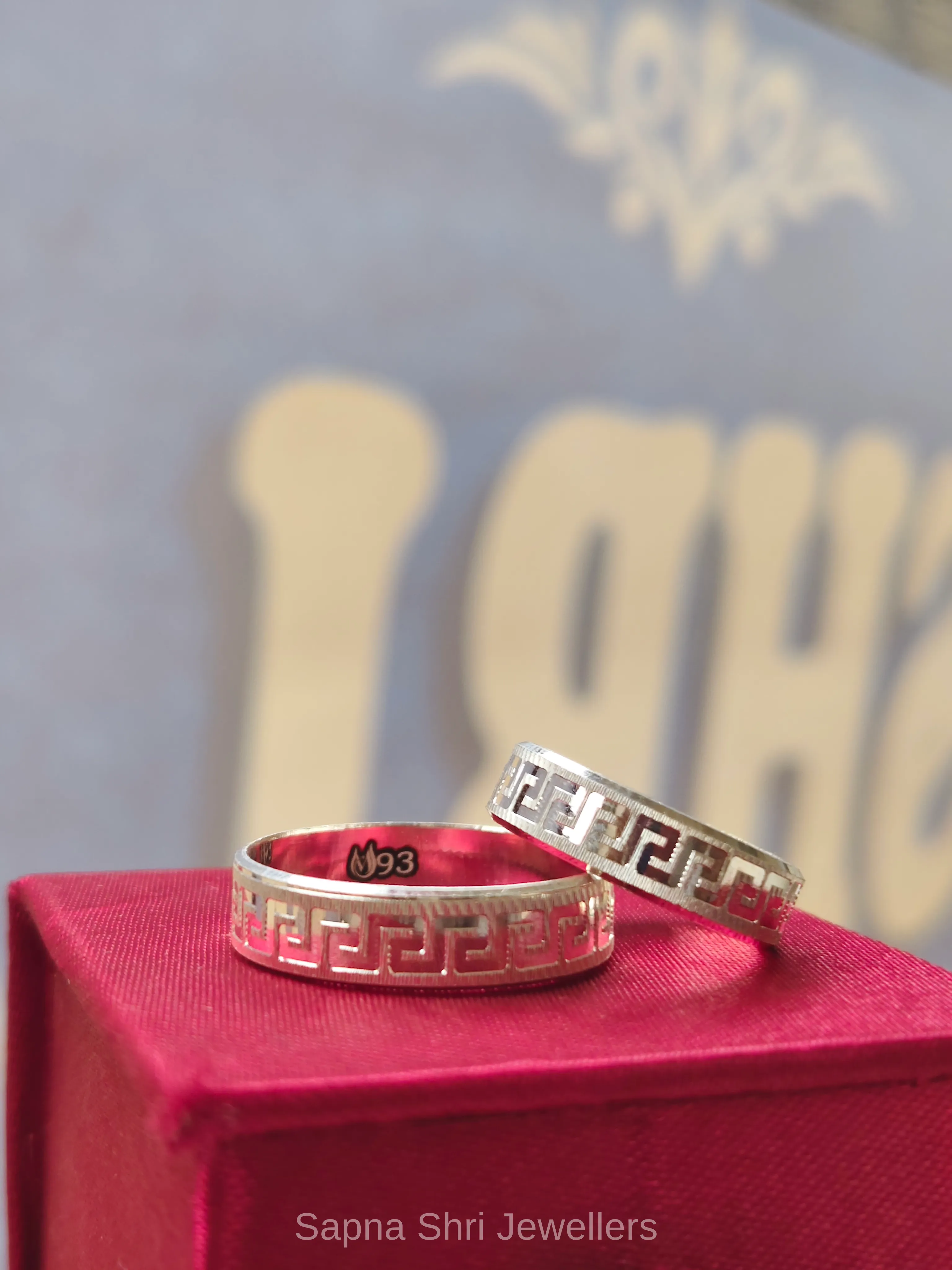 Soulmate Silver Couple Ring thumbnail 3