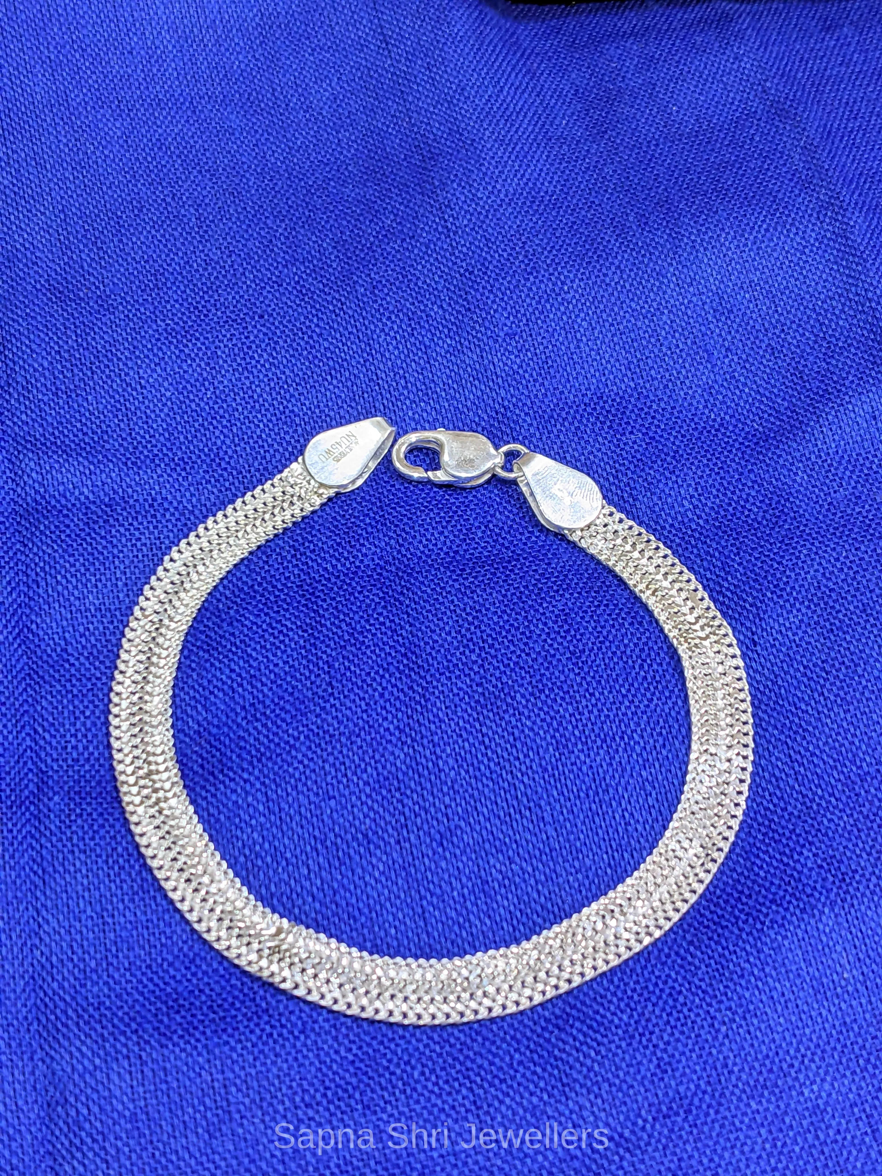 Bridal Lightweight Silver Payal thumbnail 2