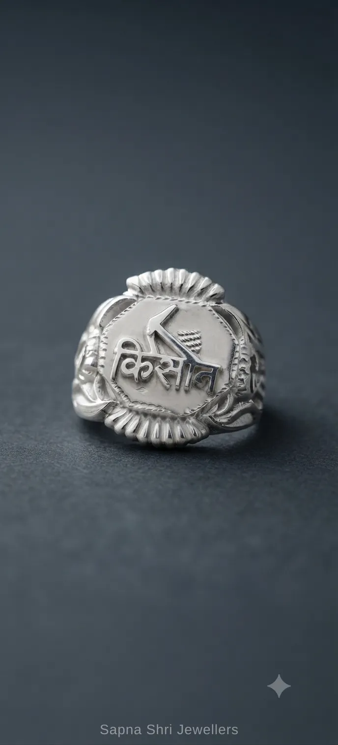 Name Engraved Silver Ring thumbnail 2