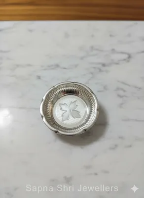 Silver Plate | चांदी की प्लेट