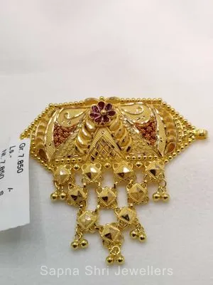 Rajputi Necklace | सोने की आड़