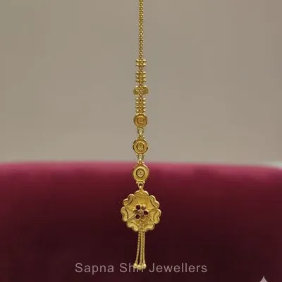 Tika | सोने का मांग टिका