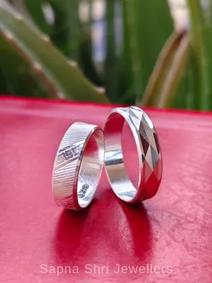 Endless Promise Silver Couple Band