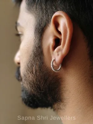 Silver Hoop Earrings for Women