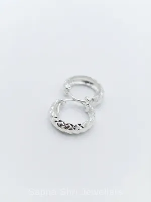 Bali Earrings Silver Trendy Design