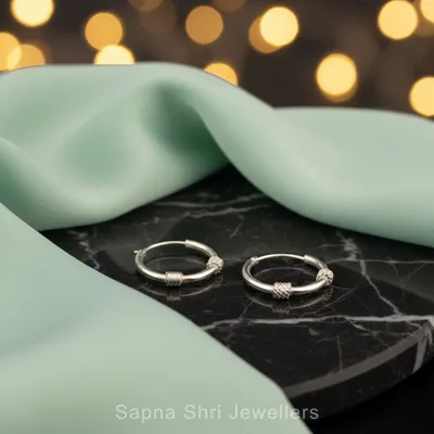 Midnight Moon Bali Hoops