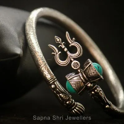 Divine Om Trishul Bracelet