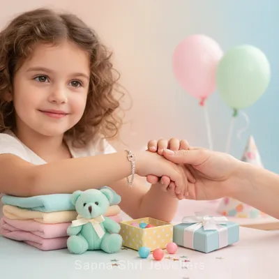 Pastel Bloom Silver Bracelet