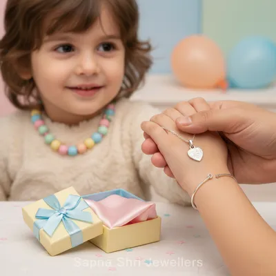 Sacred Heart Silver Pendant