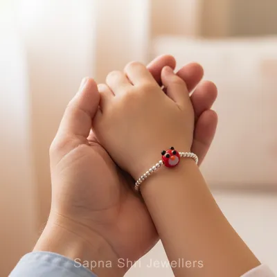 Little Panda Silver Bracelet