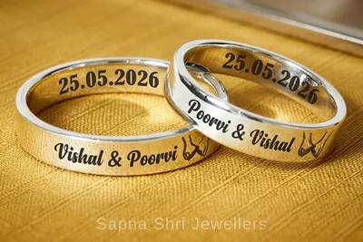925 Silver Name Ring for Men