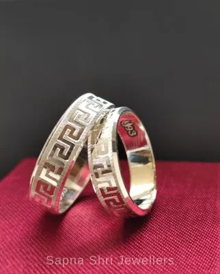 Soulmate Silver Couple Ring
