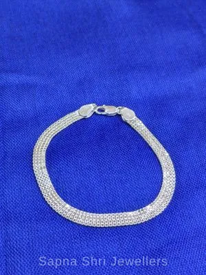 Triple Layer Designer Silver Payal Triple Layer Designer Silver Payal