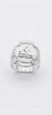 Name Engraved Silver Ring